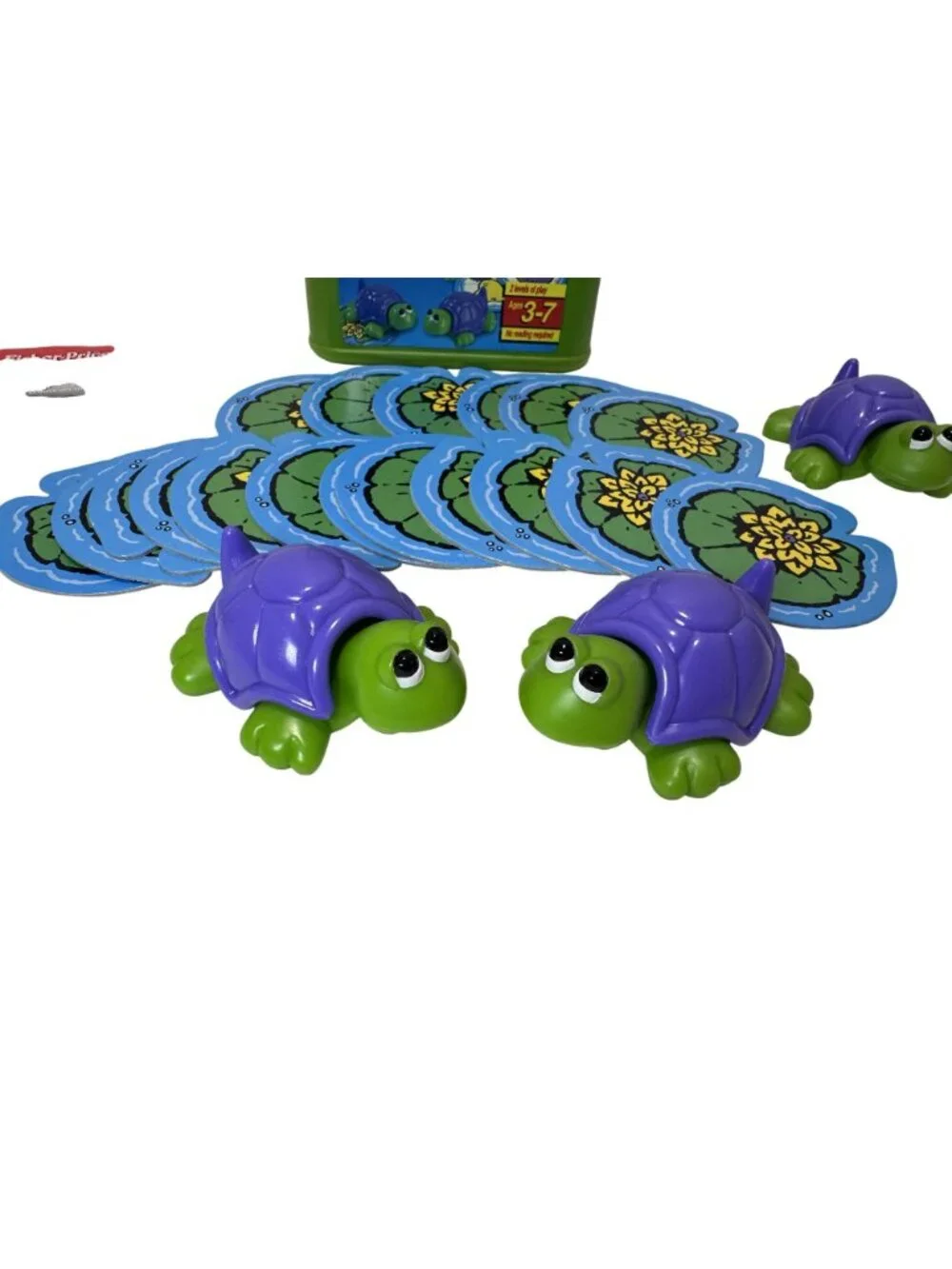 Fisher Price Turtle Picnic Color Matching Game Preschool 1998 Complete